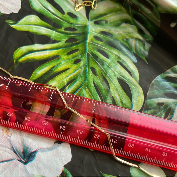 14k gold 🤩diamond pave bracelet - Picture 4 of 7